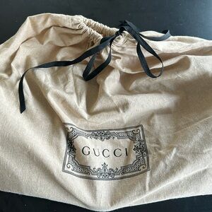 Gucci denim handbag